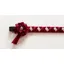 ShowQuest Skipton Browband in Burgundy and Gold